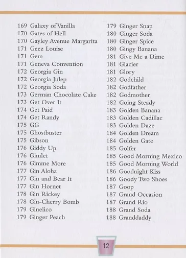 Книга Big Bad-Ass Book of Cocktails: 1,500 Recipes to Mix It Up! (Пол Кнорр) — 9