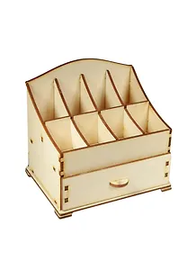 Ящик для косметики Маленький с 1 выдвижным отсеком (152196-S) (141х107х127мм) (игрушка из дерева)