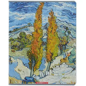 Тетрадь в клетку Academy Style, "Пейзажи", 48 листов