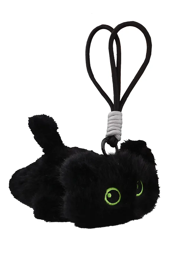 Брелок Котенок черный (текстиль) (16см) (12-21082025-F42) 3137331 — 6