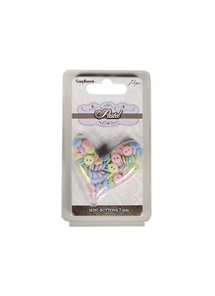 Набор пуговичек Пастельные (SCB0718019) (7мм) (75шт) (ScrapBerry`s) (блистер) 2447977