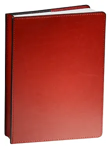 Ежедневник недат. А5 160л "Barcelona" бордовый, иск.кожа, съем.обл, прострочка, In Folio