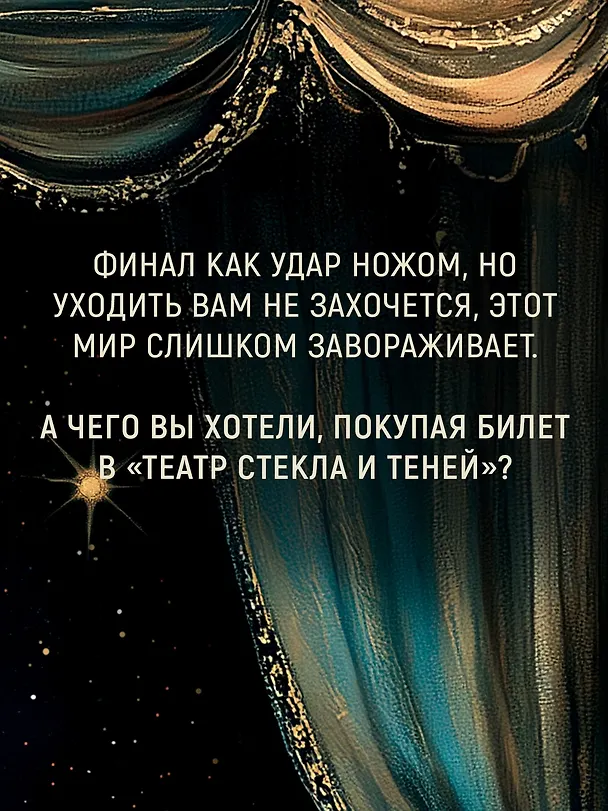 Книга Театр стекла и теней (Энн Корлетт) — 13