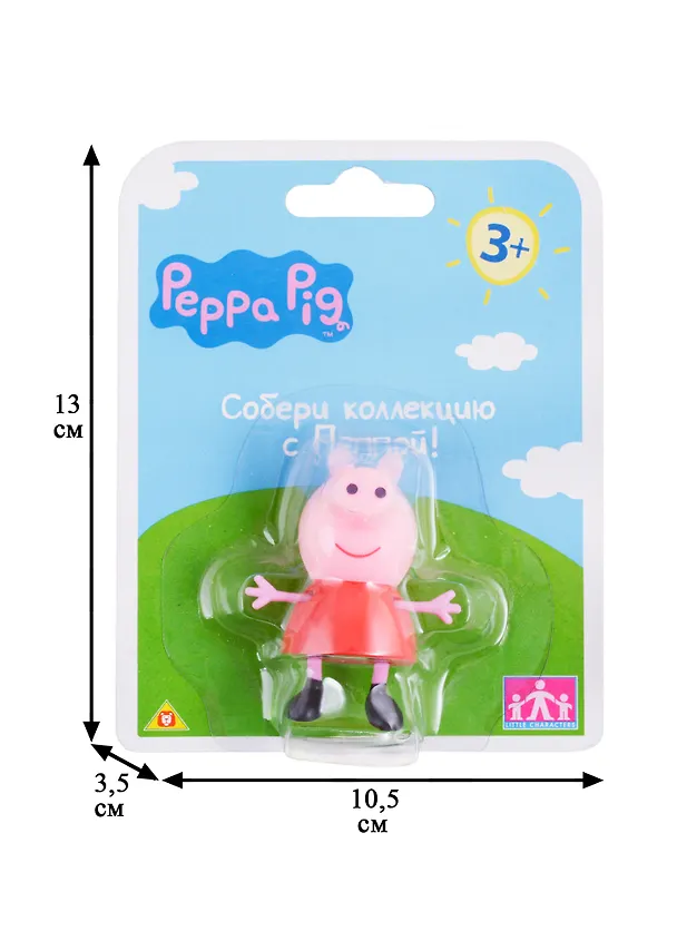 Игровой набор, РОСМЭН, Peppa, "Любимый Персонаж", в ассортименте 2445667 — 2