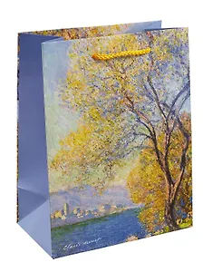 Пакет А5 23*18*10 "Антиб, вид из садов Салис" нейтр., бум.мат.ламинат