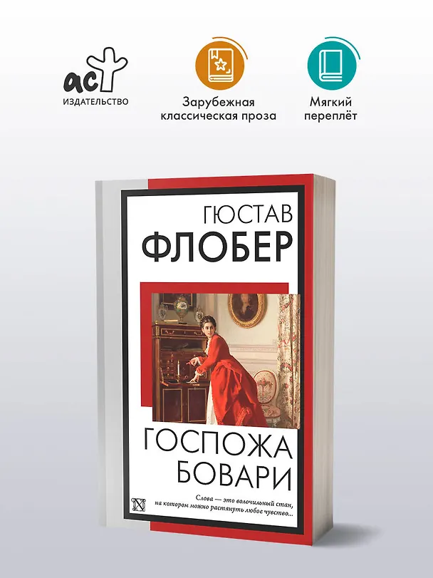 Книга Госпожа Бовари (Гюстав Флобер) — 4
