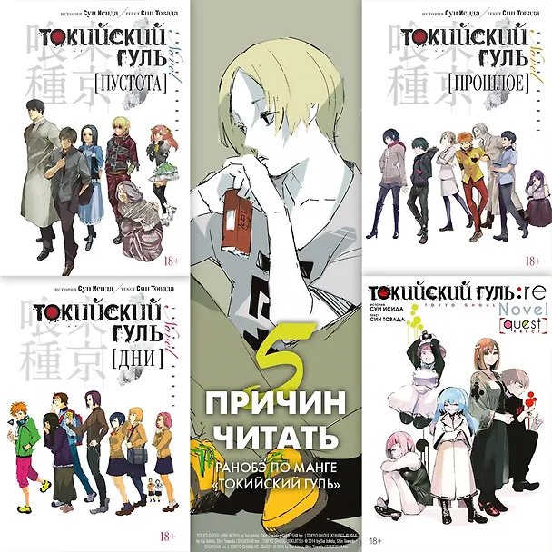 Токийский гуль: Дни. (Tokyo Ghoul). Новелла. Ранобэ 2775990 — 3