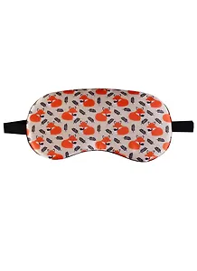 Маска для сна Лисы на бежевом фоне (пакет)