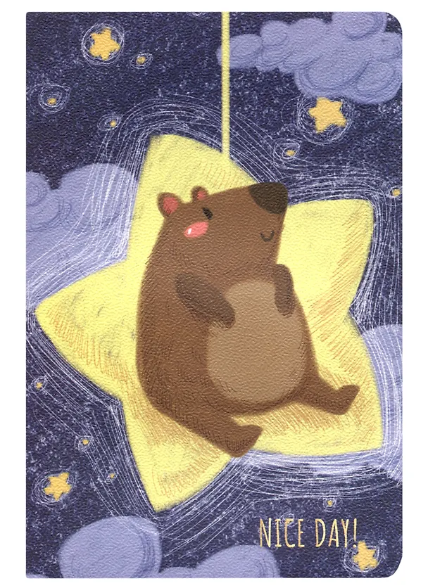 Тетрадь общая «Happy beaver», 32 листа в клетку, А5, в ассортименте - Kairui 2949182 — 4