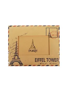 Фоторамка бумажная Париж башня крафт (23х18,5)