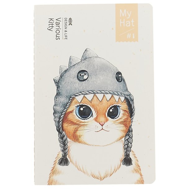 Тетрадь общая «Various Kitty», 44 листа в клетку, А5, в ассортименте - Languo 246124 — 1