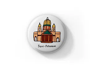 Значок Assorti SPB Saint Isaac (Санкт-Петербург) (ZZS-01266) 3119642