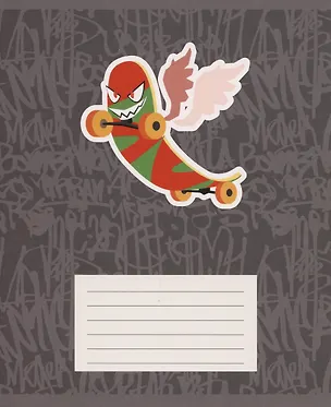 Тетрадь в клетку Listoff, Street style, 24 листа 2900813