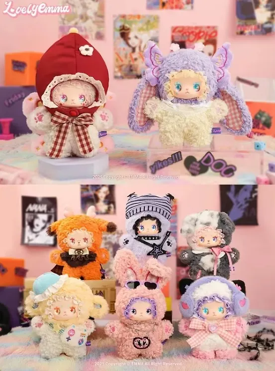 Коллекционные игрушки-сюрприз Милашка (Lovely Emma) "Панк-эра", 15см, 12-Luckyemma-04, Blind Box, Lucky Emma 15+ 3157247 — 3
