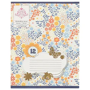 Тетрадь в клетку Academy Style, Mary Beth, 12 листов, в ассортименте