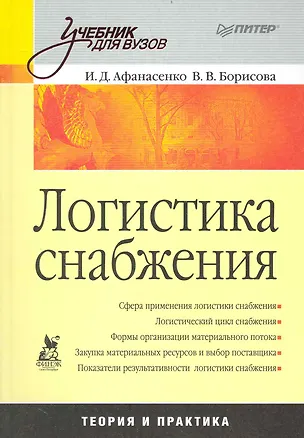 Книга Логтстика снабжения: Учебник для вузов. (Иван Афанасенко)