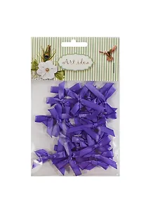 Набор д/творчества Набор Бант фиолетовый 25шт S-12-7