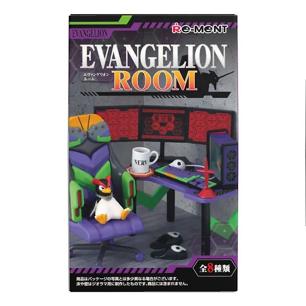 Набор миниатюр Re-ment Евангелион EVANGELION Room, в ассортименте (69613) 3130675 — 1