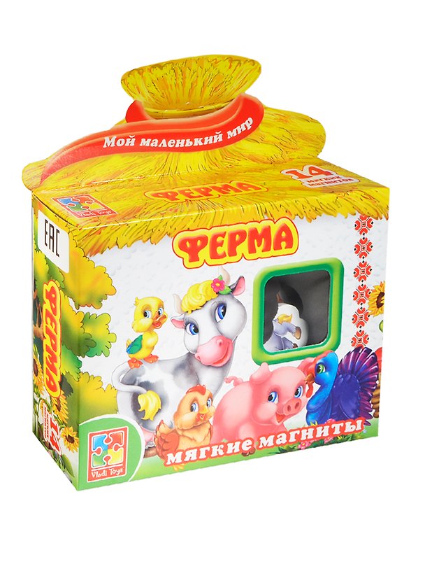 Игровой набор, ТМ Vladi Toys, Игра на магнитах Ферма, Мультиколор 2419567 — 1
