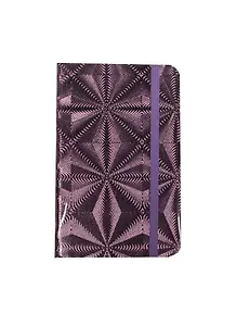 Записная книжка А6 "Розовая голограмма" 7БЦ, ляссе, инд.уп.