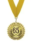 Медаль подарочная С юбилеем 65 лет (med02-100)