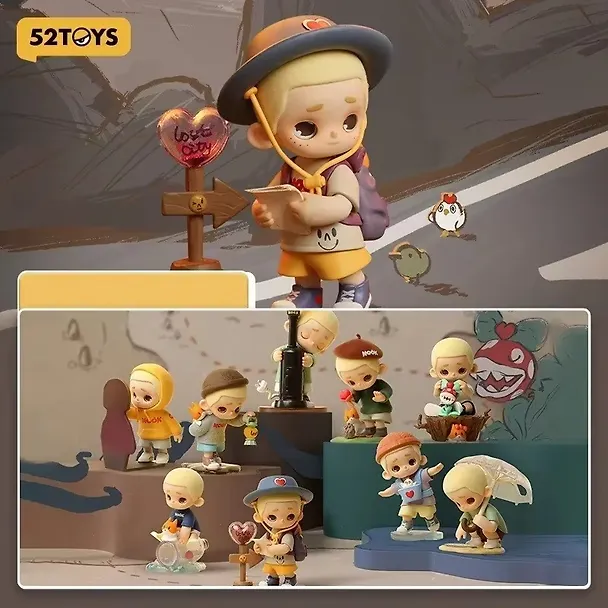 Коллекционная фигурка Nook, серии "Путешествие к сердцу", 12cм, 12-52TOYS-202608, Blind Box, 52 Toys, 15+ 3158350 — 1