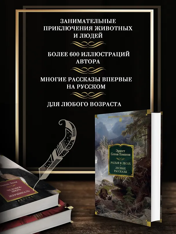 Книга Рольф в лесах. Лесные рассказы (Эрнест Сетон-Томпсон) — 8