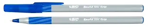 Ручка шариковая Bic, Round Stic Grip, черная 0,8 мм 226387