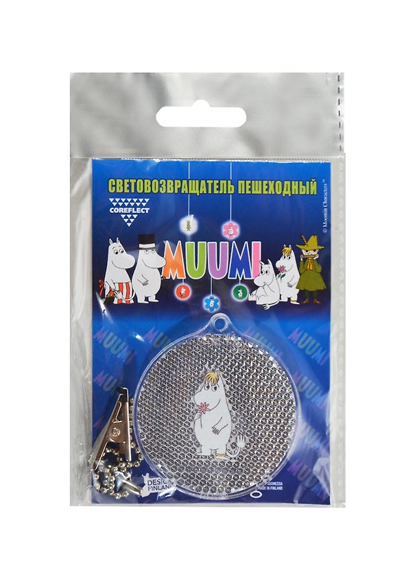 Световозвращающая подвеска Coreflect Фрекен Снорк (51600) 2430715 — 1