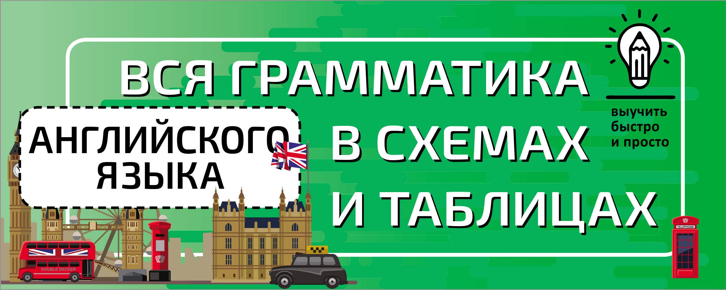 

Вся грамматика английского языка в схемах и таблицах