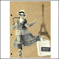 Обложка для паспорта Девушка-кошка (00000002105)