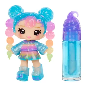 Кукла Бритни Боба (бабл ти) с набором для изготовления блеска для губ для детей, Yummiland (67903)