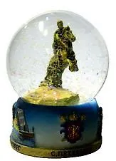 Сувенир, Акм, Сноубол, Санкт-Петербург, Медный всадник, лето, 8,5 см 301987