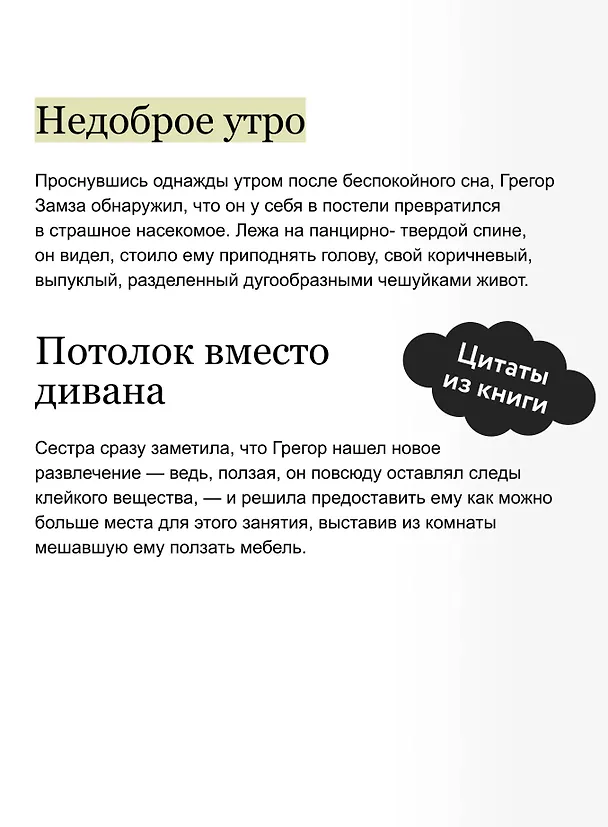 Книга Превращение. Вечные истории (Франц Кафка) — 9