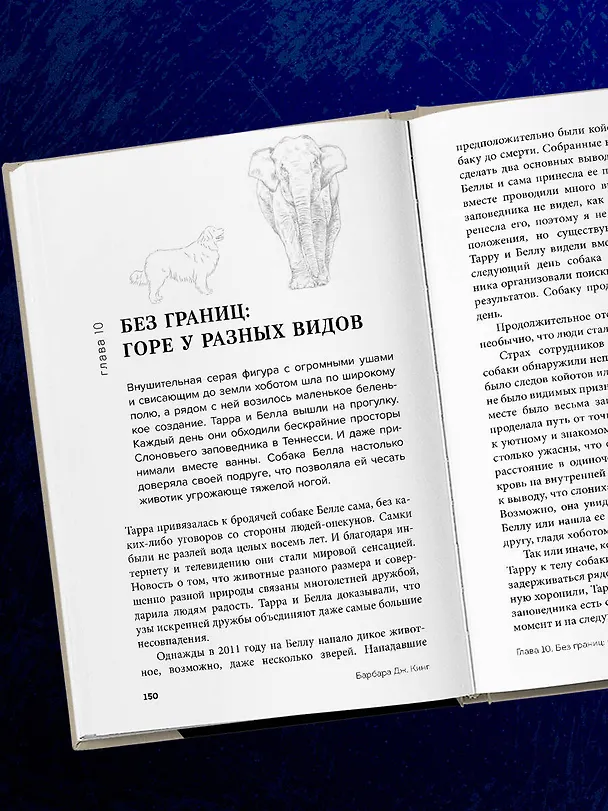 Книга Как животные скорбят. Что чувствуют кошки, слоны, дельфины и другие, теряя близких (Барбара Дж. Кинг) — 12
