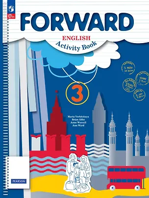 Книга Forward English Activity Book. Английский язык. Рабочая тетрадь. 3 класс (Энн Уорелл, Энн Уорд, Мария Вербицкая)