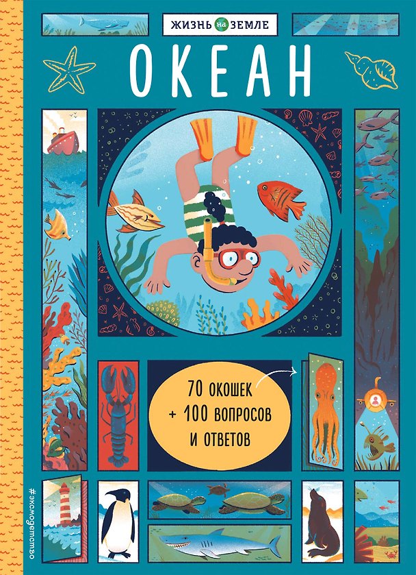 Книга Океан (с окошками) (Хизер Александер) — 1