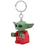 LGL-KE208AH Брелок-фонарик для ключей LEGO Star Wars - Малыш Грогу в праздничном свитере (Grogu Holiday Sweater), возраст 6+ — 3170863 — 3