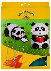 Подставка для книг/учебников, пластик+металл, ассорти