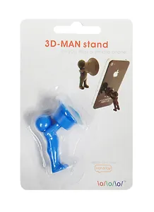 Держатель для телефона Человечек синий (004755)