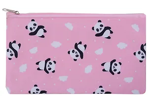 Пенал-косметичка "Панды" 21*12, ткань, подклад