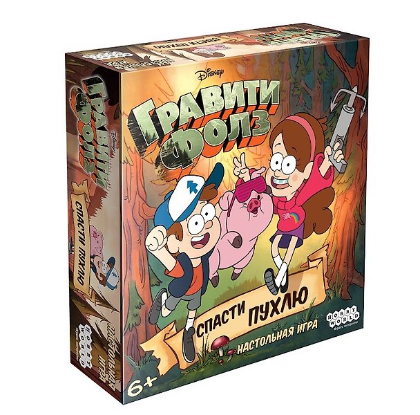 Настольная игра «Гравити Фолз Спасти Пухлю», Hobby World 2816071 — 1