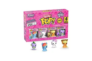 Набор Funko Bitty POP! My Little Pony Rainbow Dash+Sweetie Belle+Applejack+Spike w/Chase 4шт 92501 3174552