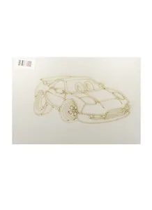 Трафарет Машинка (А4) (314) (упаковка)