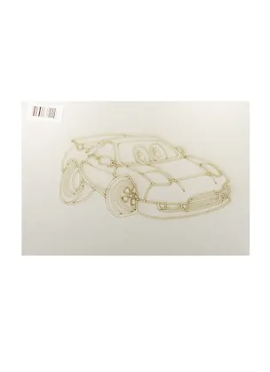 Трафарет Машинка (А4) (314) (упаковка) 2535364