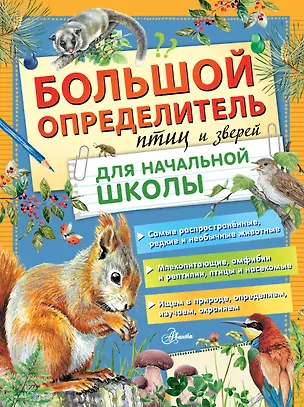 Книга Большой определитель птиц и зверей для начальной школы ()