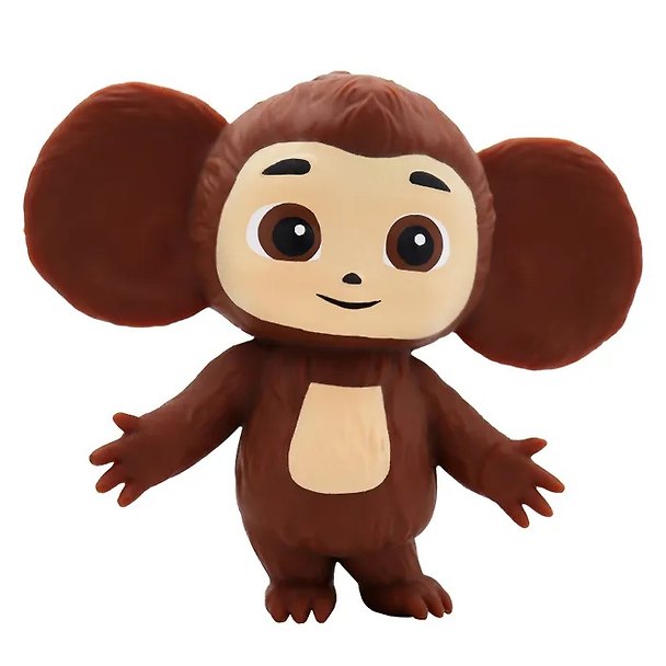 Фигурка-тянучка Чебурашка, Funky Toys, (5х18х21), (CHE241) 3083518 — 1