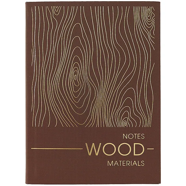 Записная книжка «Materials. Wood» А6, 80 листов в точку, Listoff 262000 — 1