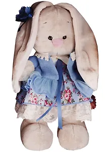 Мягкая игрушка Зайка Ми Голубой василек (25 см) (StS-215)