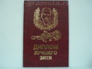 «Диплом лучшего зятя», Мастер 2304853 — 1